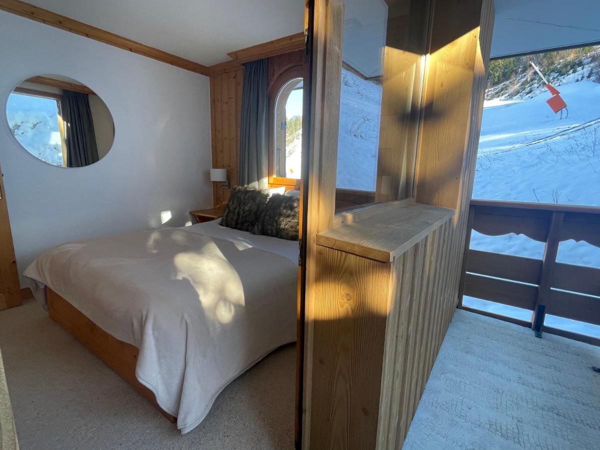 Meribel Centre La Chaudanne, Real Ski In And Out, 3 Bedrooms 2 Bathrooms Newly Renovated, Chalet L'Eperviere Eksteriør bilde